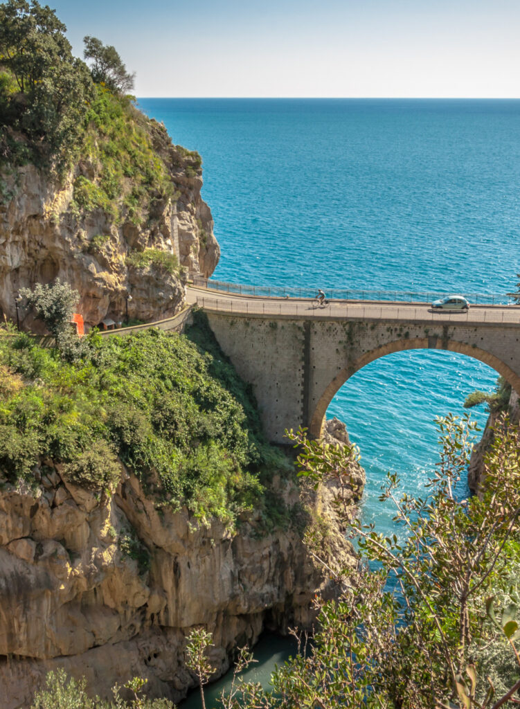 Furore Fjord, Amalfi-Küste, Italien