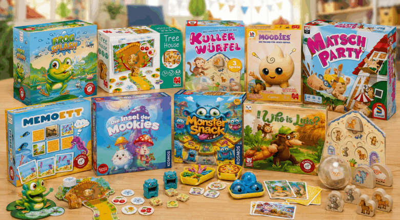 Spielspaß zum Kindertag: Diese Neuheiten gibt es zu gewinnen
