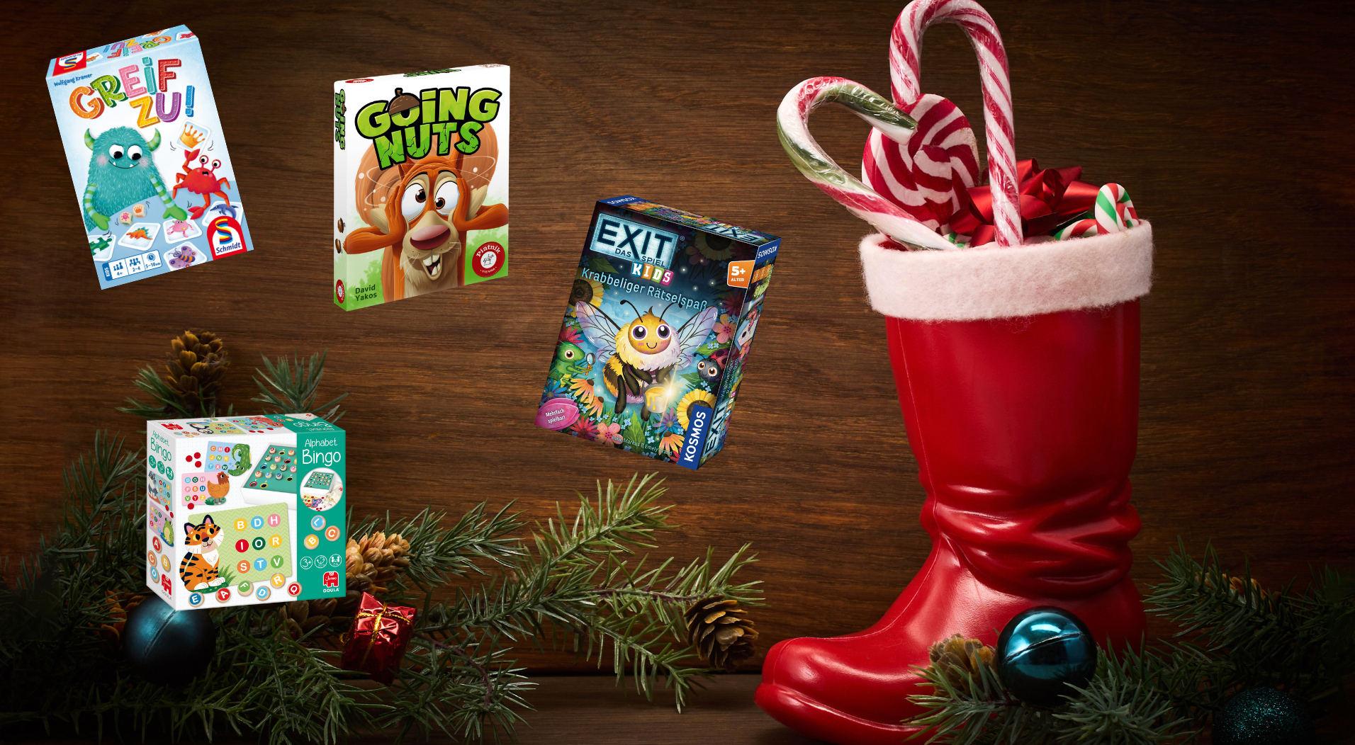 Überraschung zum Nikolaus: Mitmachen und tolle Kinderspiele gewinnen