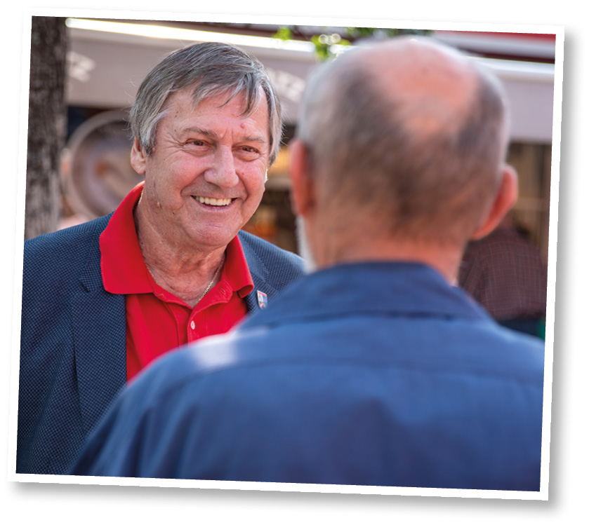Landstraße: Unterwegs mit Bezirksvorsteher Erich Hohenberger