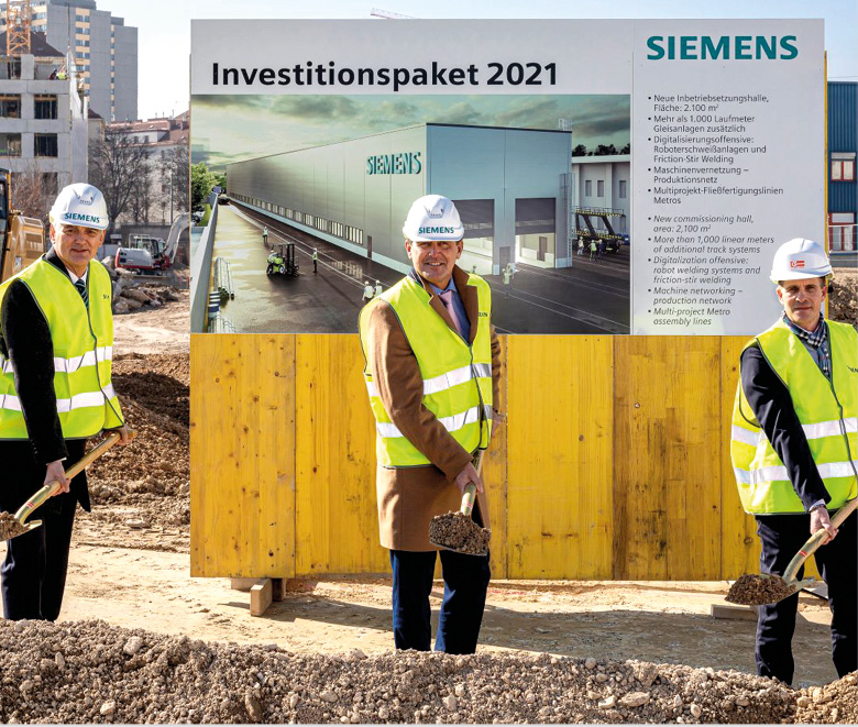 Siemens investiert 12 Millionen Euro – Aufwertung des Standorts Simmering