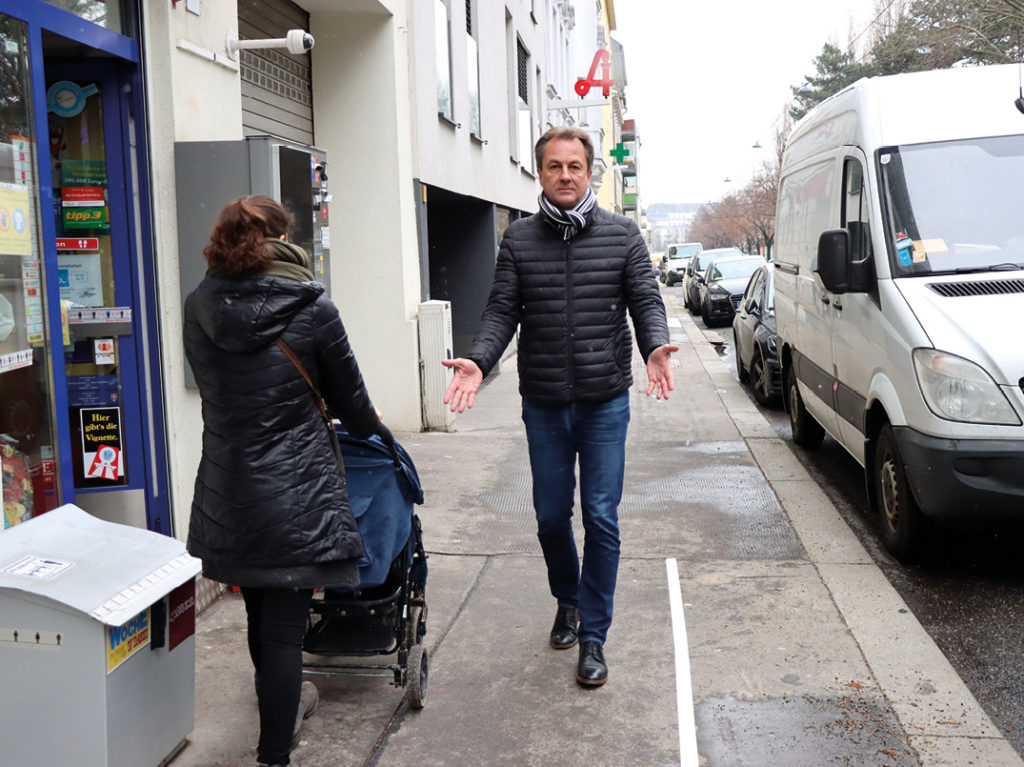 Döbling: Krottenbachstraße – Keine Lösung für den Luxus-Radweg
