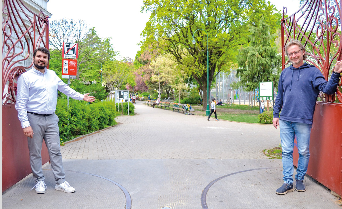 Parks in der Josefstadt bleiben nachts offen