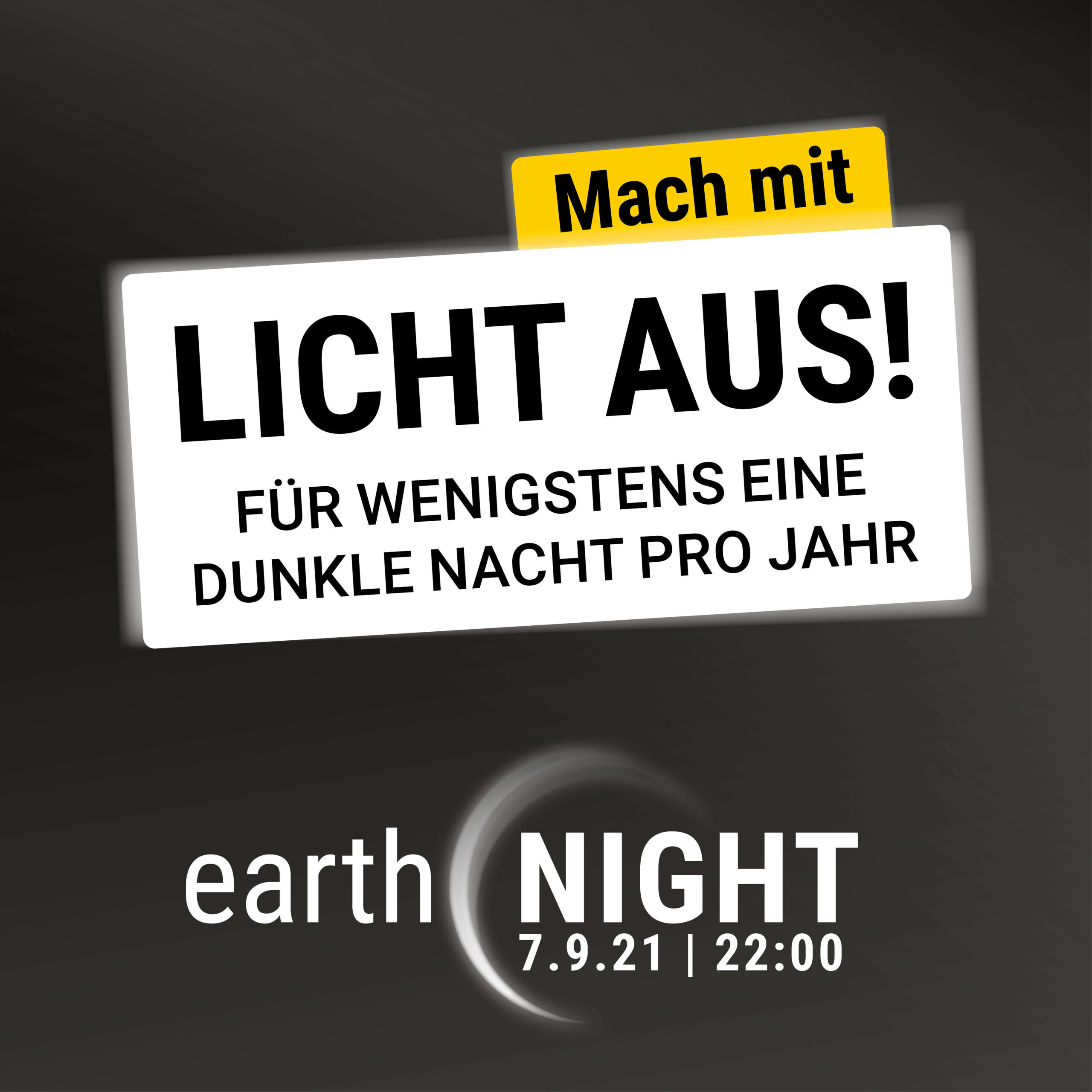 Earth Night 2021: Licht aus für eine Nacht