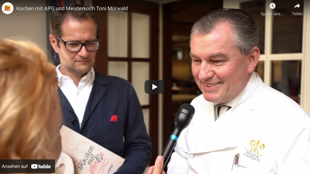 Kochen mit APG und Meisterkoch Toni Mörwald