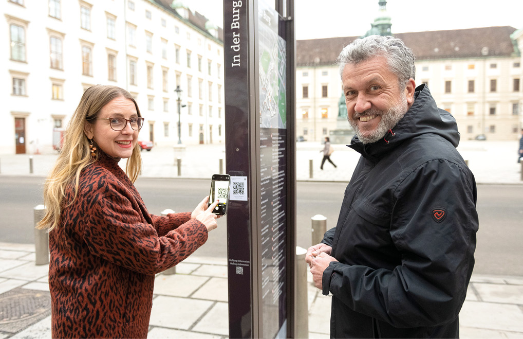 Geschichte der Hofburg mit App entdecken
