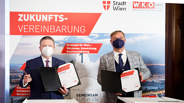 Ludwig und Ruck vereinbaren Zukunftsprogramm für Wien