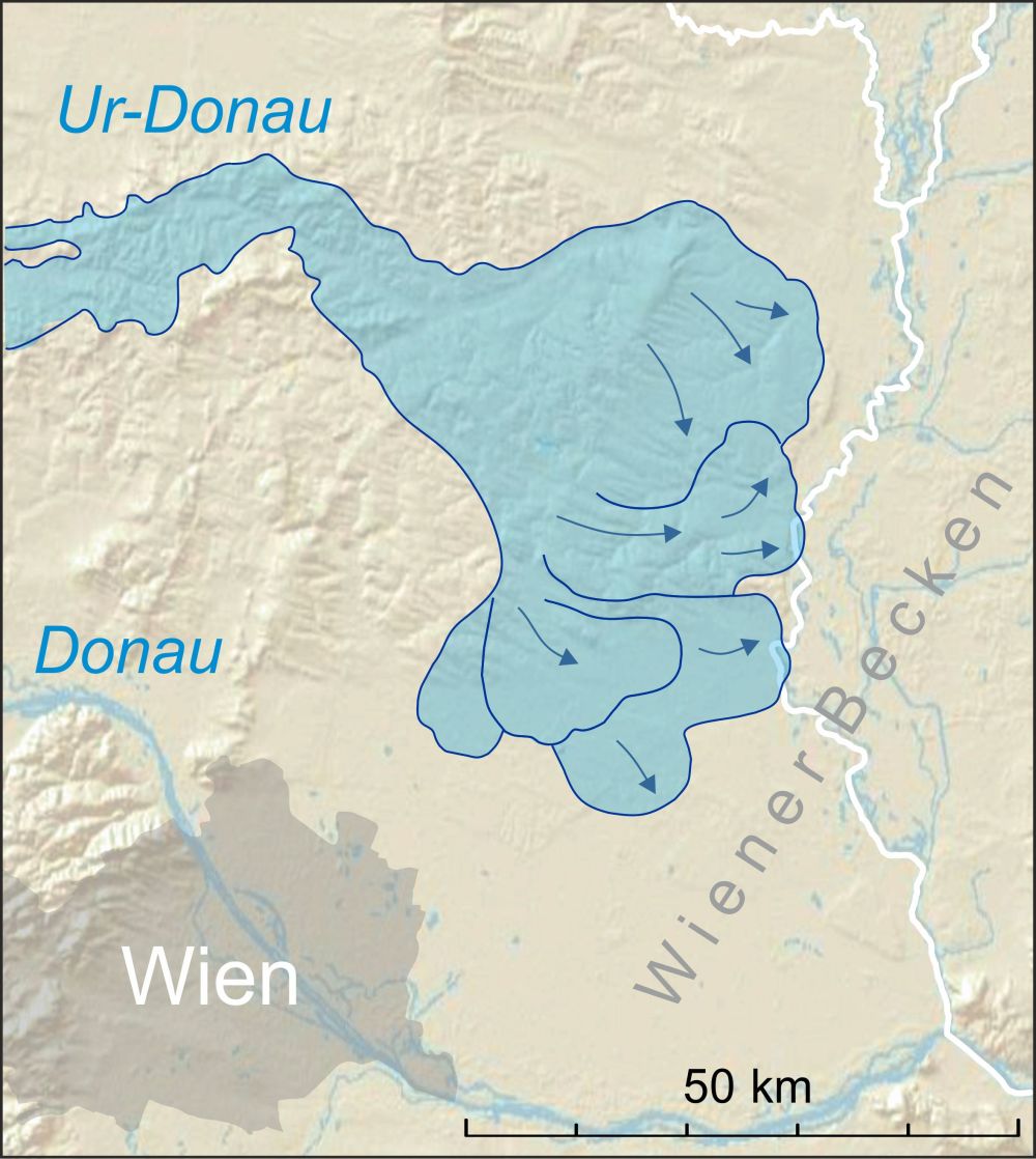 Ur-Donau-Delta nördlich von Wien entdeckt