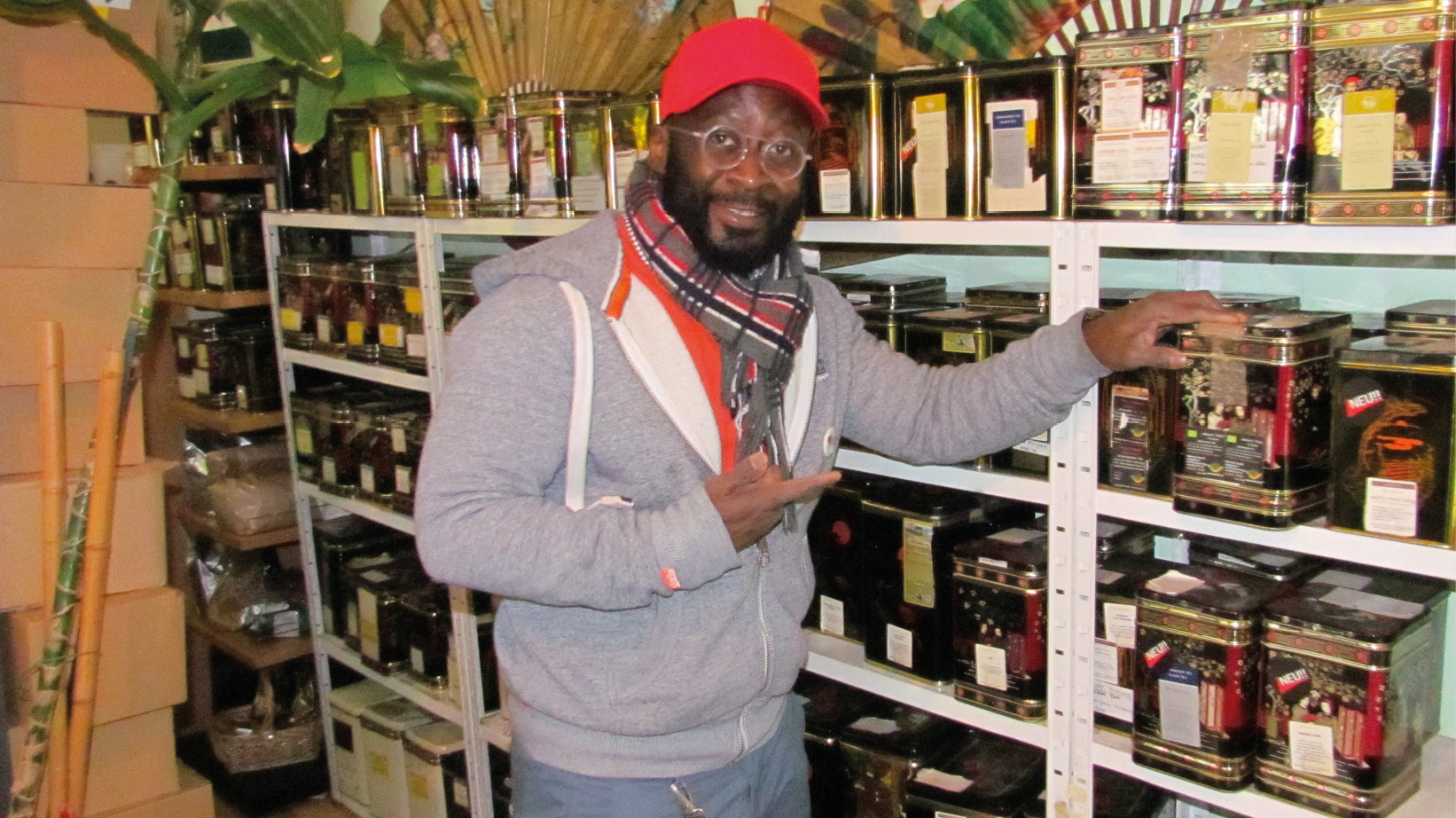 Erfolgreicher Musiker mixt den Tee