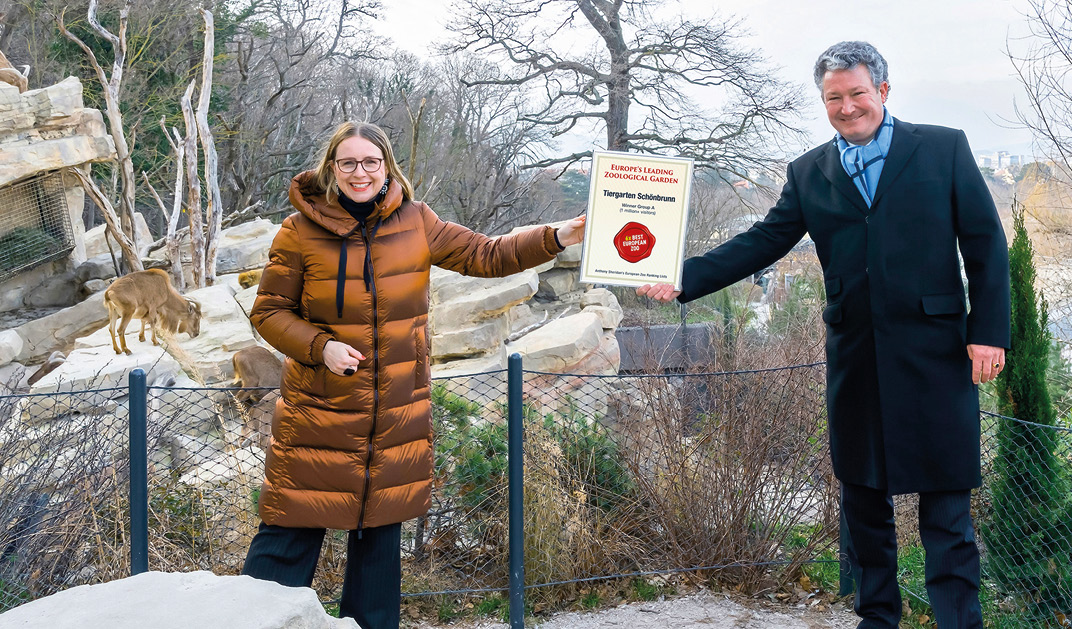 Schönbrunn erneut zum besten Zoo Europas gekürt