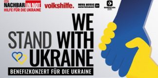 (C) Barracuda Music: Das Benefizkonzert "We Stand With Ukraine" findet am 19. März statt.