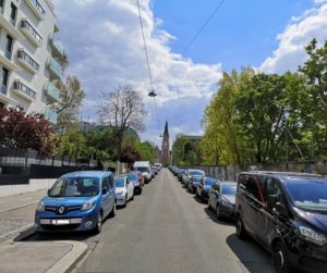 (C) zVG: Die Argentinierstraße auf der Wieden ist eine wichtige Verbindung für Radfahrer.