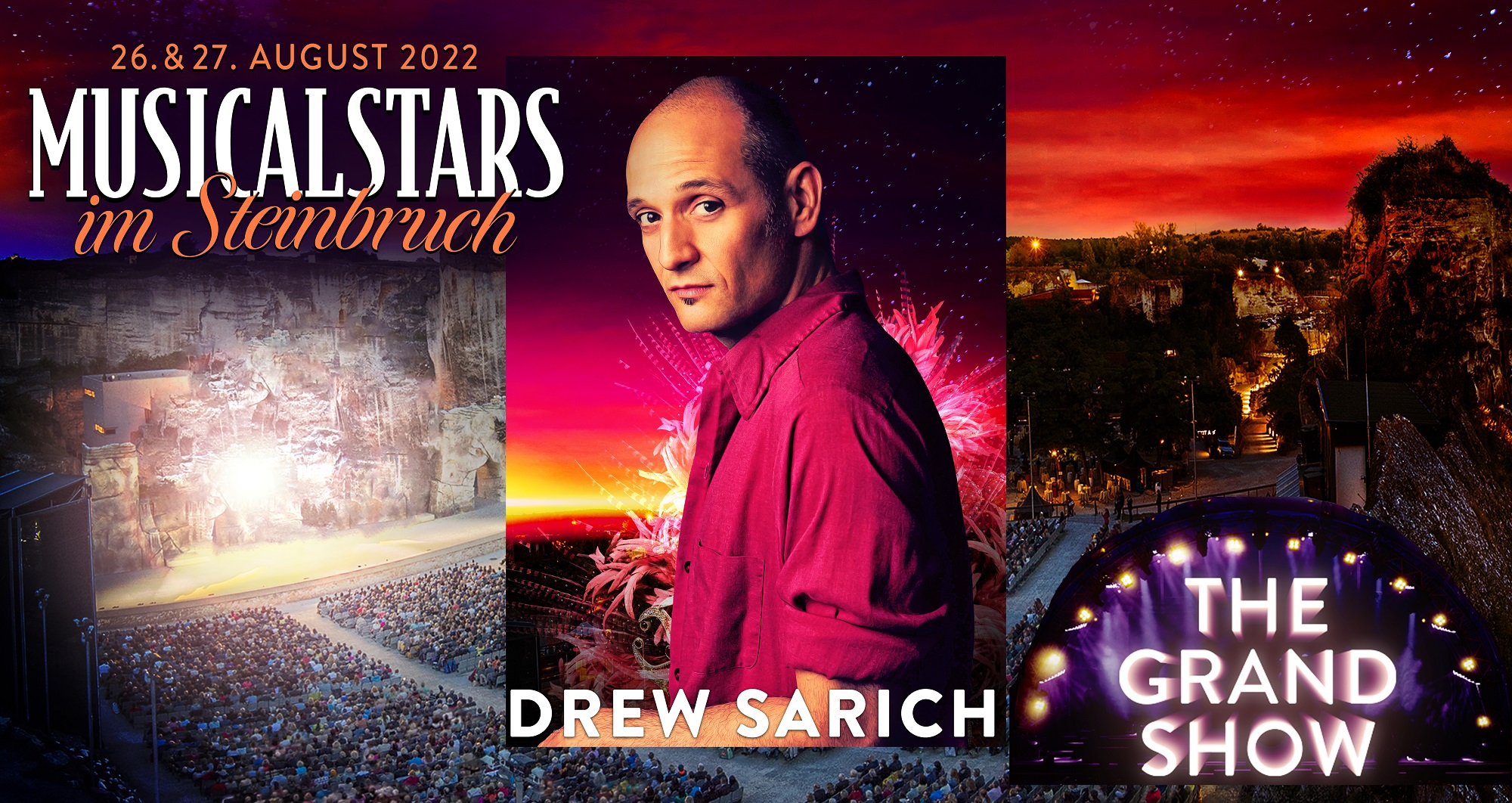 Drew Sarich bei den Musicalstars im Steinbruch