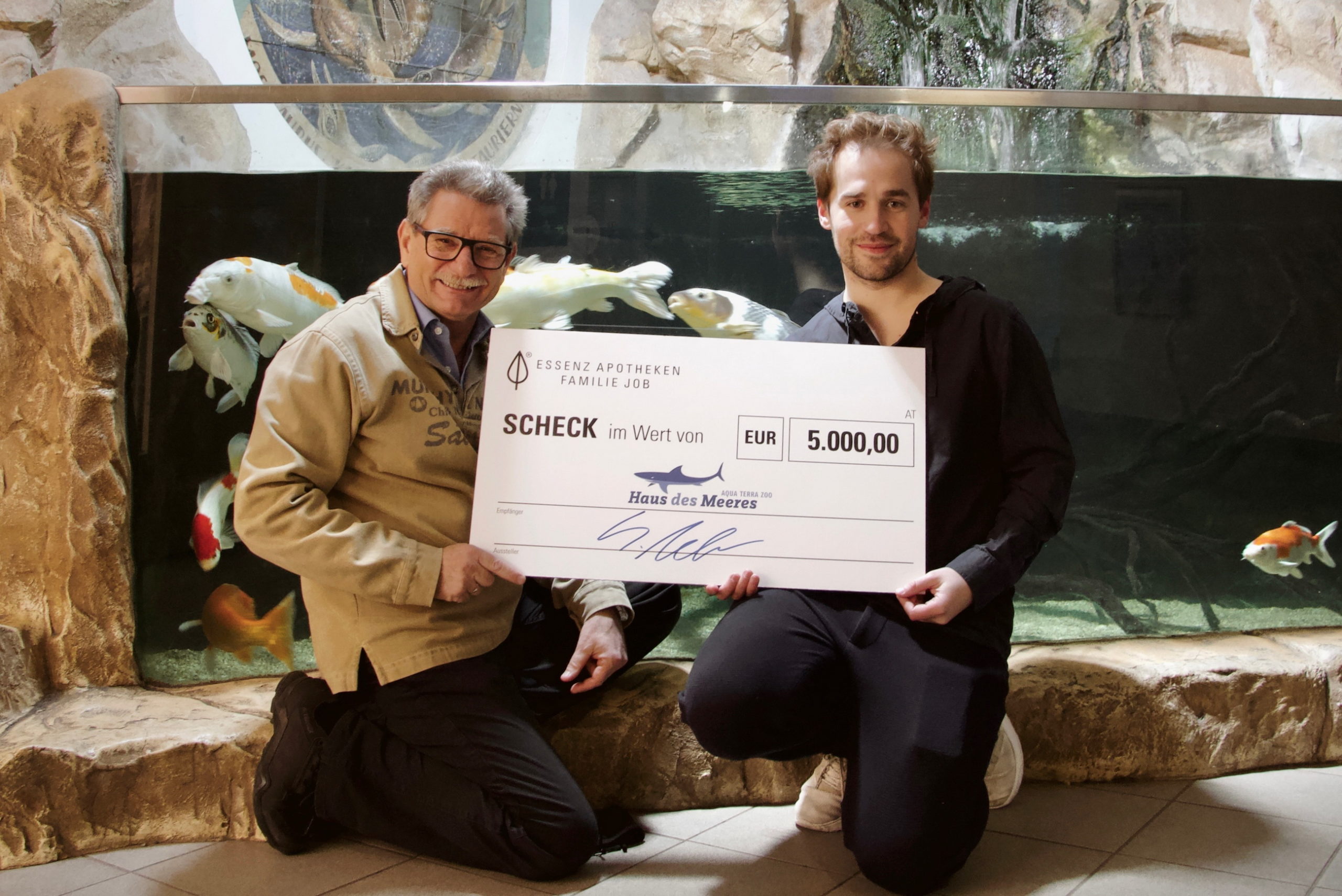 Haus des Meeres sagt danke – und bitte…