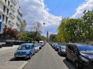 (C) zVG: Die Argentinierstraße auf der Wieden ist eine wichtige Verbindung für Radfahrer.