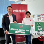 Spendenübergabe an die Volkshilfe Wien