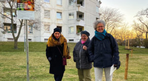 (C) Berger: Ein eigener Garten ist Gold wert. Ein solcher soll hier bald allen Bewohnern der Siedlung Wiener Flur zur Verfügung stehen.