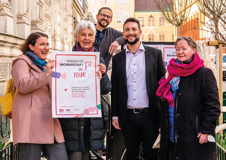 Nachbarschafts-Award “Miteinander in Mariahilf”