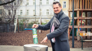 (C) Walter Fejtek: BV Marcus Franz geht mit gutem Beispiel voran.