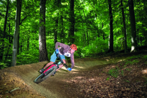 (C) Markus Frühmann: Der Sportbezirk Penzing ist auch ein Radbezirk - wie hier beim Trailcenter bewiesen wird.