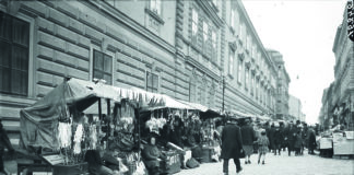 (C) Picturedesk.com: Das Marktgeschehen prägte Hernals seit Jahrhunderten. Geblieben ist der Ostermarkt am Kalvarienberg.