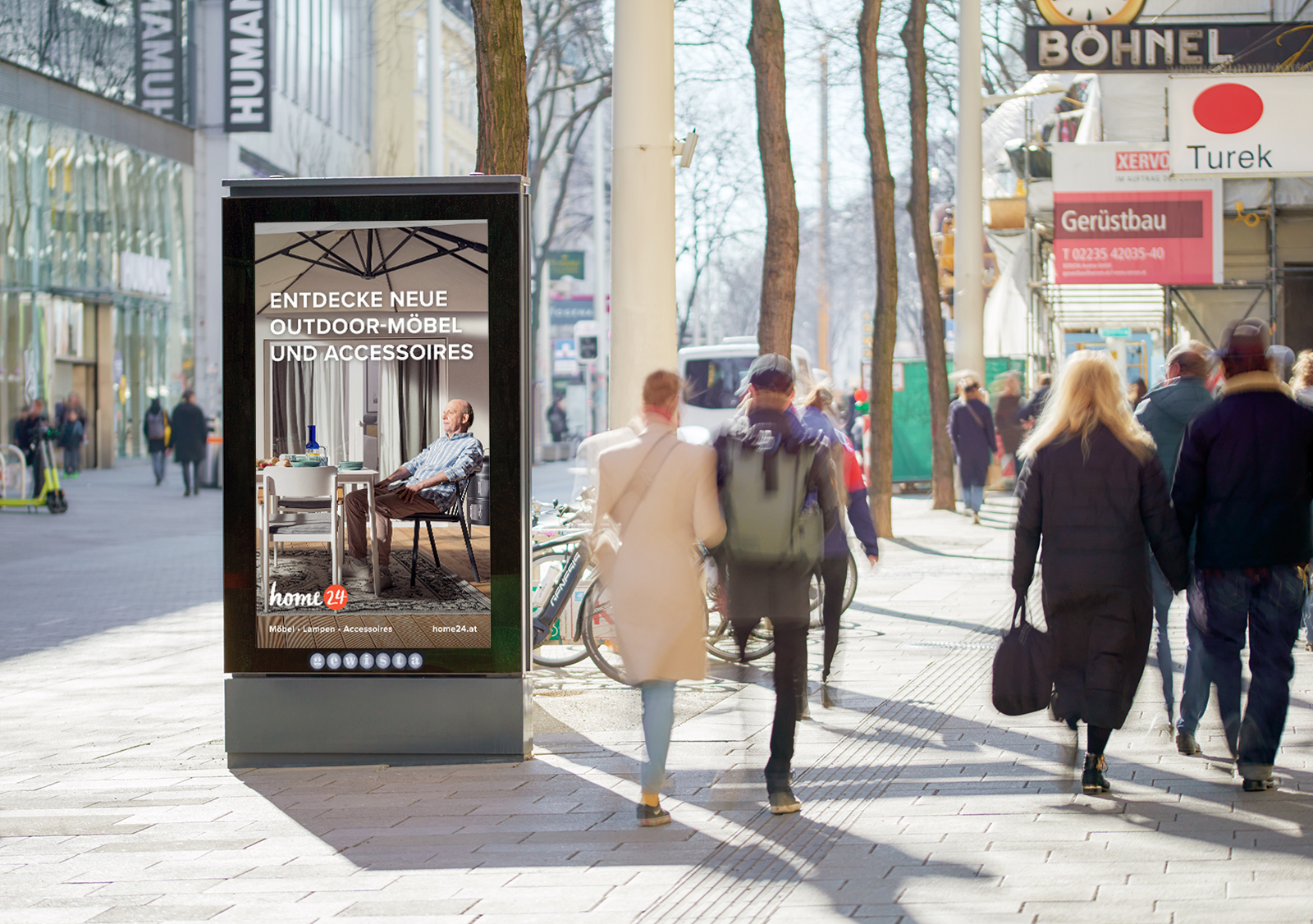 Gewista präsentiert erste „Programmatic Out of Home“-Kampagne