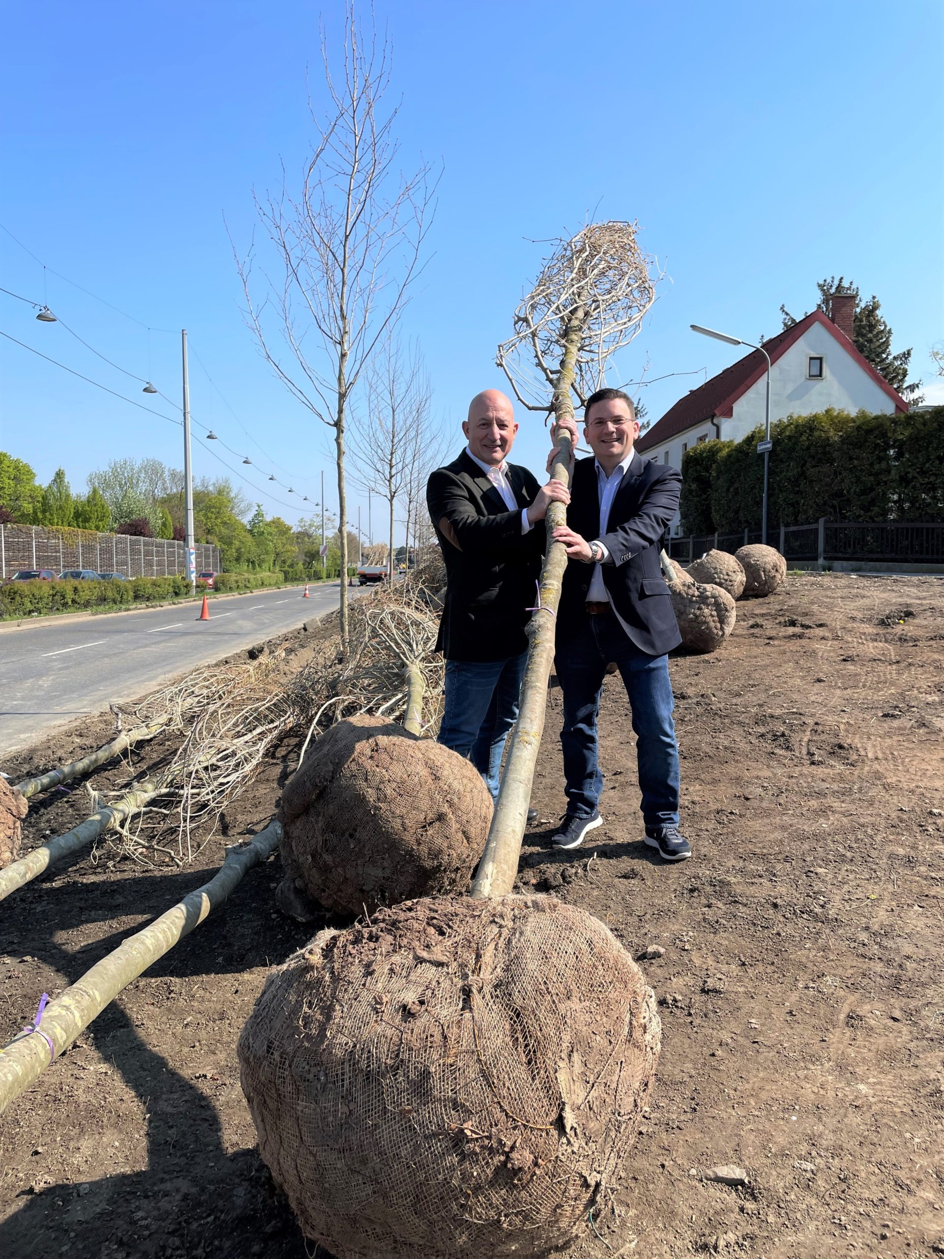 Grüne Grenze zwischen Meidling und Hietzing