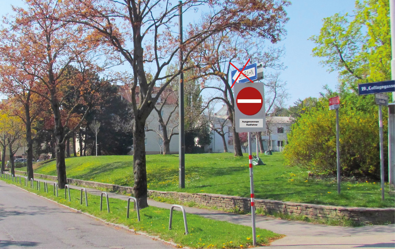 Radweg Krottenbachstraße wird zur Nagelprobe