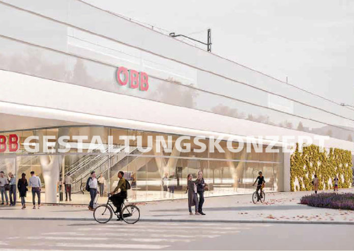 (C) ÖBB / TREUSCH architecture ZoomVP: So könnte die künftige Haltestelle Benyastraße aussehen 2032 soll sie fertig sein.