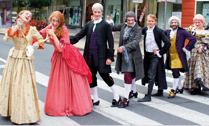 Theaterwagen Porcia gastiert in Wien