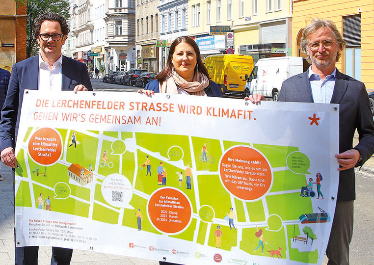 Neue Lerchenfelder Straße: Dialog ist gestartet