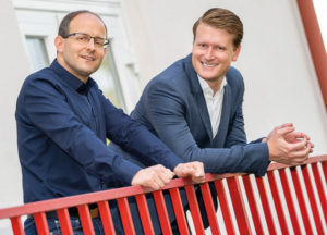 (C) SPÖ Hietzing: Marcel Höckner und Matthias Friedrich (r.) sehen keinen Sinn in den Garagen.