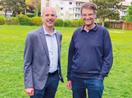 (C) Berger: Peter Görnitzer (l.) und Norbert W. Scheele sind die Initiatoren des Projekts.