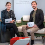 (C) Meier: Katrin Weber und Johannes Gorbach von der Plattform gegen Einsamkeit beim erfolgreichen Kick-off-Event.