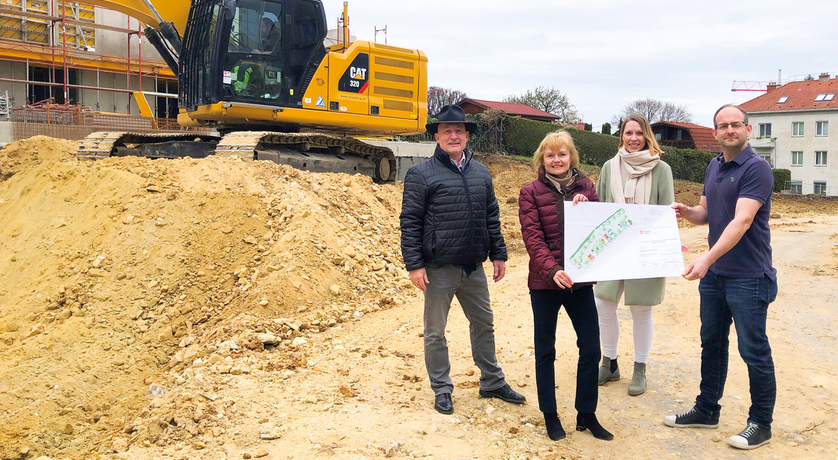 Bauarbeginn für den Generationenspielplatz