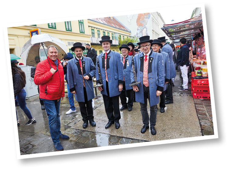 Tour de Franz: ­Musik, Regen & Kostproben