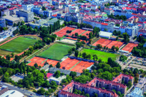 (C) PID: Über 170.000 Quadratmeter für fast alle Sportinteressierten fasst das Areal des Postsportplatz in Hernals.