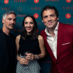 Radisson RED Vienna_ISTROS Rooftop_23.06.22_vlnr. Faris Rahoma, Maddalena Hirschal, Dirk-Jan Doek
