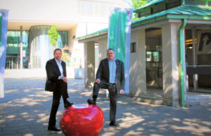 (C) MA 59 Marktamt: Vorsteher Steinhard und Marktatsdirektor Andreas Kutheil (r.)