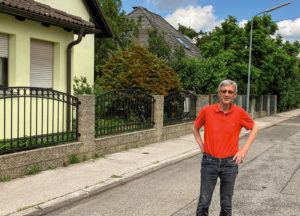 (C) Berger: Kurt Bednar macht sich Sorgen um den Charakter der Einfamilienhaus-Siedlung.