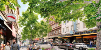 (C) www.oln.at: Die Reinprechtsdorfer Straße wird künftig grüner und schattiger gestaltet werden.