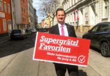 (C) Schuster: Das neue Supergrätzl in Favoriten ist das erste in Wien. Bezirksvorsteher Marcus Franz verspricht mehr Lebensqualität.