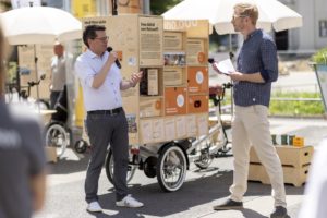 (C) Dujmic/PID: Stadtrat Jürgen Czernohorszky bei der Klimatour.
