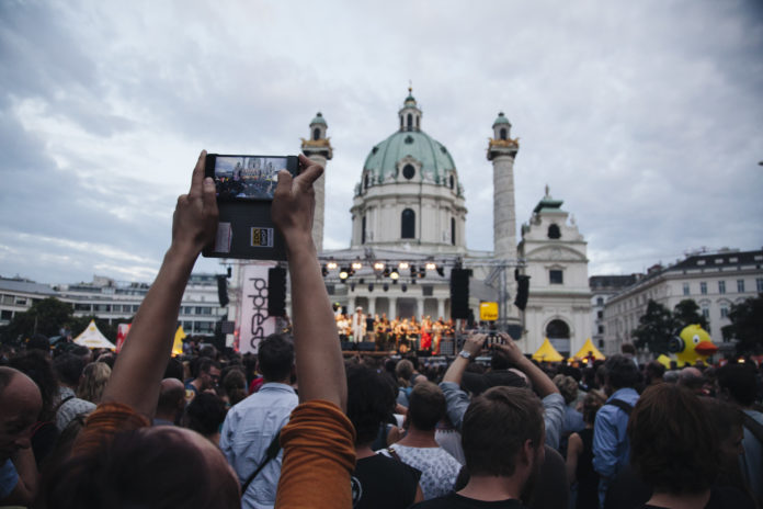 (C) Simon Brugner: Das Popfest 2022 findet wieder am Karlsplatz statt!