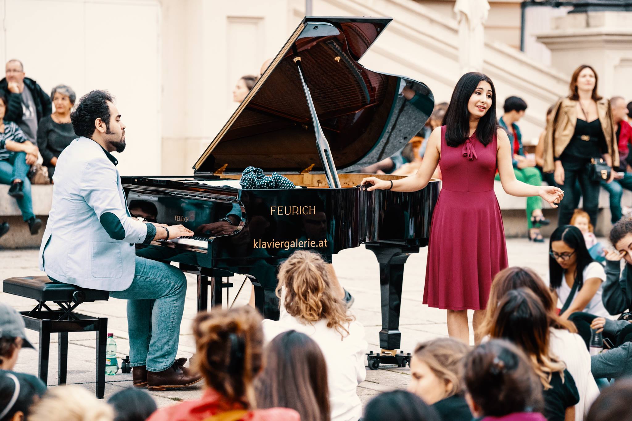 Open Piano for Refugees: Benefizkonzerte im MuseumsQuartier