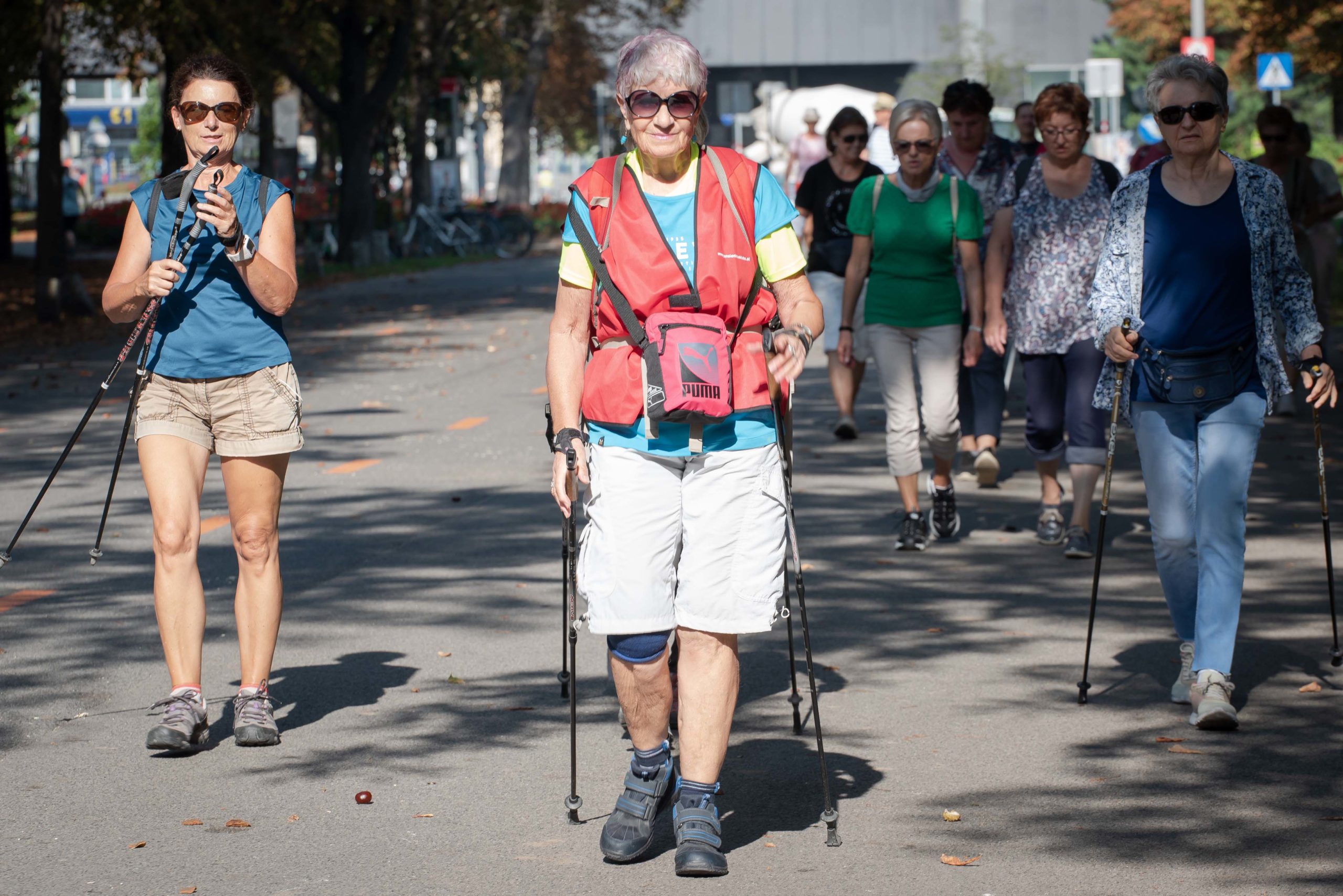 Wiens Seniorinnen und Senioren feiern das Nordic Walking Highligt des Jahres!