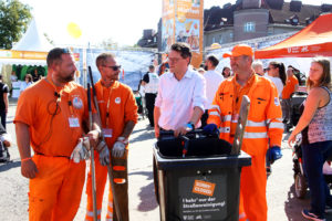 (C) PID/VOTAVA: Stadtrat Jürgen Czernohorszky beim Mistfest 2021 der MA48.