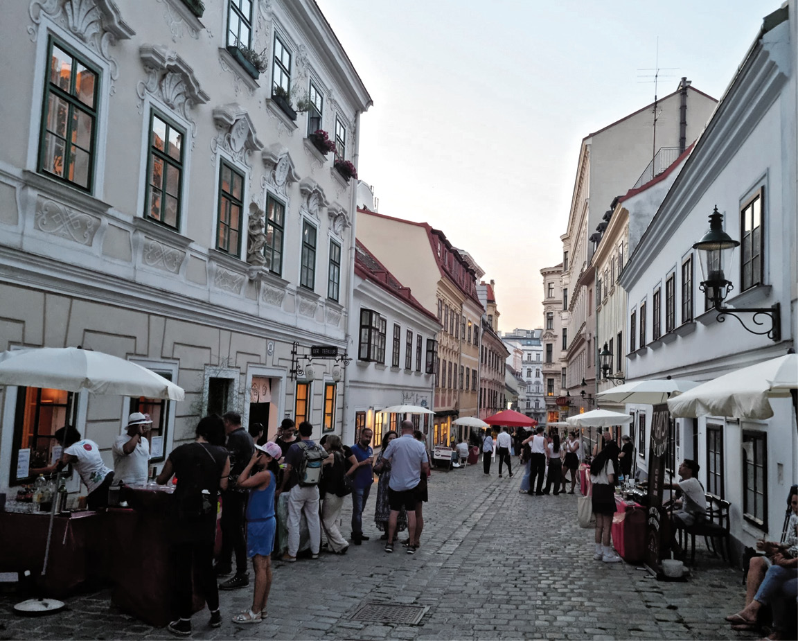 Kunst & Kulinarik am Spittelberg