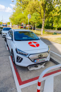 (C) Robert Peres: Bereits 50 E-Autos fasst das Carsharing-Angebot der Wiener Linien.