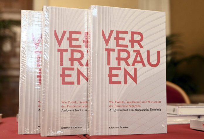 (C) PID/Jobst: Das Buch „Vertrauen. Wie Politik, Gesellschaft und Wirtschaft der Pandemie begegnen“ beleuchtet u.a. das Pandemiemanagement der Stadt Wien.